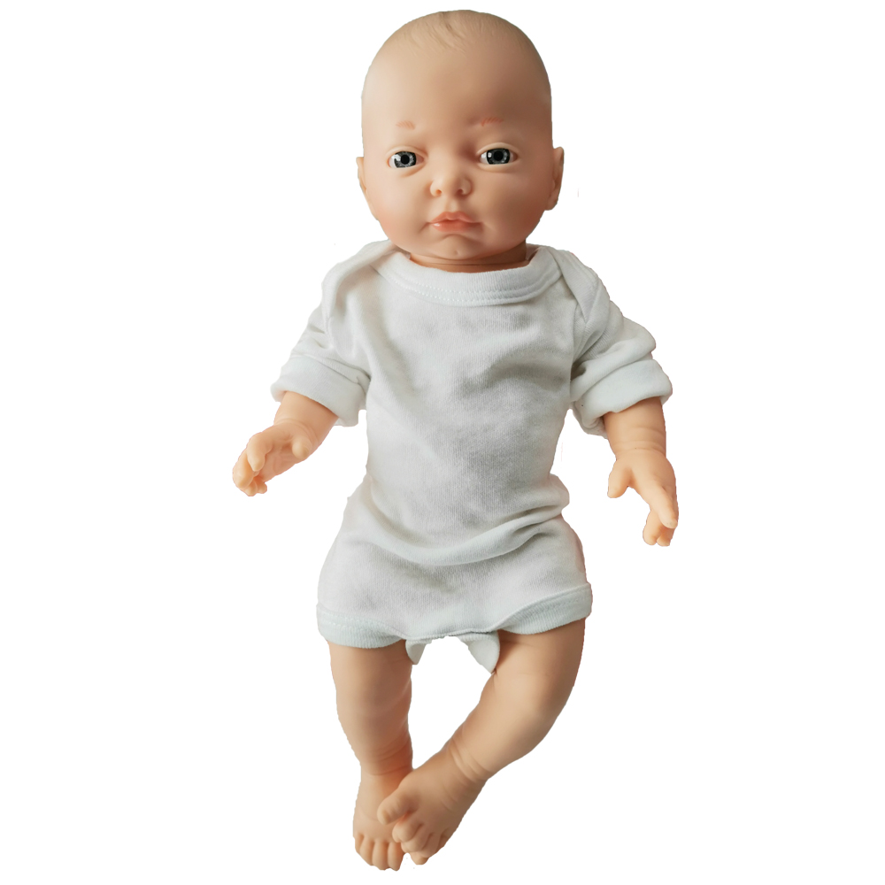 Baby Doll White Girl Anatomically Correct
