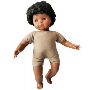 Baby Doll Soft Body African with Hair