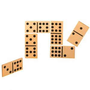 Dominoes Double 9 Plastic 55pc