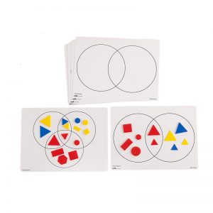 Dry Erase Venn Diagrams 30pc