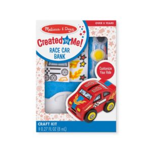 Decorate Your Own Race Car Bank