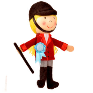 Horse Rider Finger Puppet