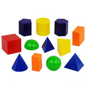 Geometric Solids 10cm 12pc