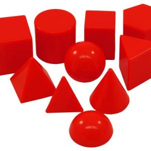 Geometric Solids Mini 2.5cm 10pc