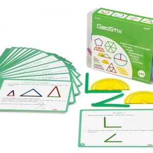 Geostix Maths Activity Set 100pc with 16 Activity Cards
