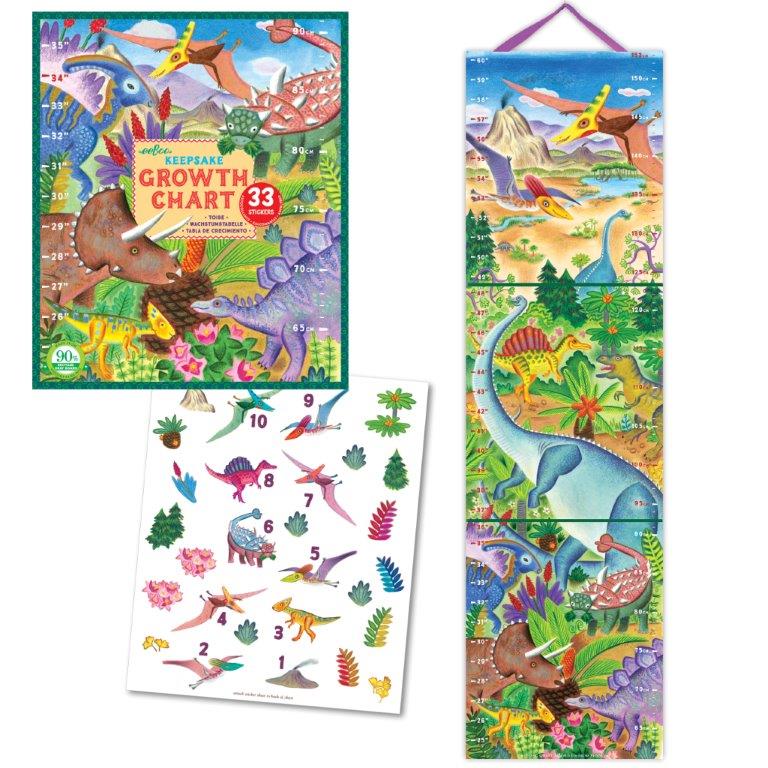 Growth Chart Dinosaurs