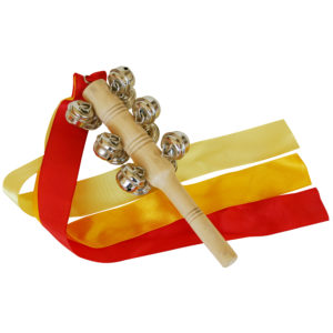 Jingle Stick with Ribbons