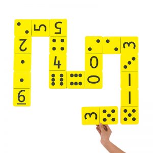 Jumbo Number/Dot Dominoes