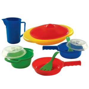 Cooking Set 10pc Bright