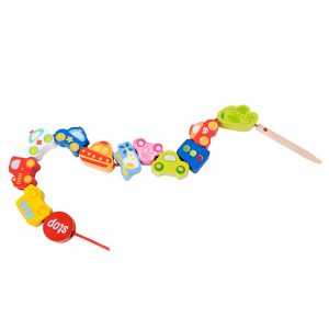 Wooden Lacing Beads Traffic