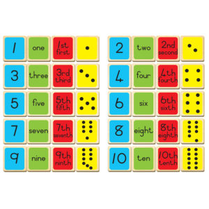 Learning Numbers 1-10 Wooden