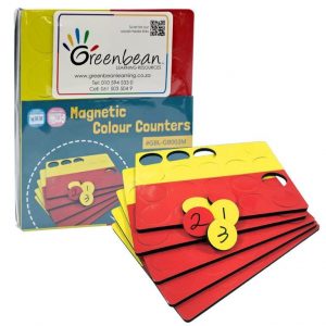 Magnetic 2 Colour Counters 100pc