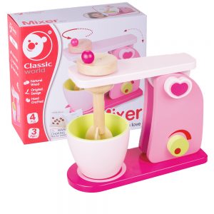 Wooden Mixer Pink