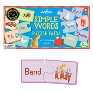 Simple Word Puzzle Pairs
