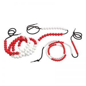 String Beads 10 Bead Abacus 10pc