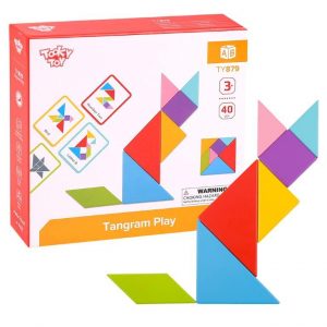 Tangram Play Wooden