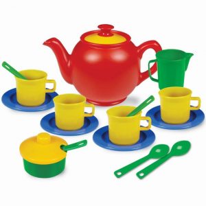 Tea Set 18pc Bright