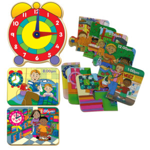 Tell the Time Wooden Game
