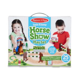 Train and Jump Horse Show Play Set