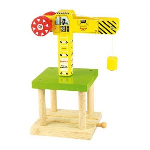 Train Big Yellow Crane