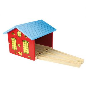 Train Double Engine Shed