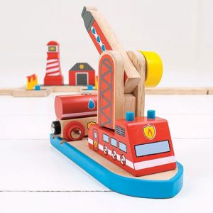 Train Fire Sea Rescue Set