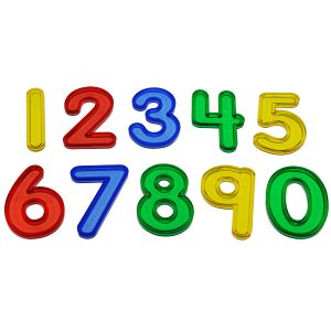 Translucent Numbers 30pc