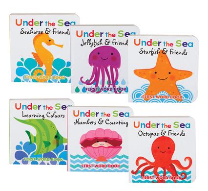 Board Books Under the Sea Assorted
