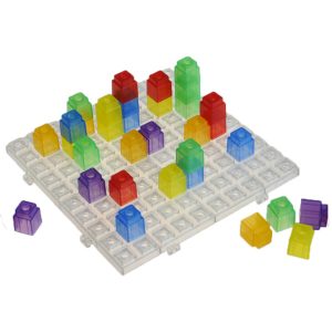 Unifix Cubes Translucent With Baseboard 100pc