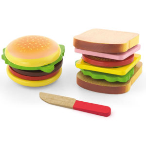 Wooden Hamburger and Sandwich SMT