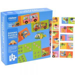 2 in 1 Domino & Puzzle Game Traffic