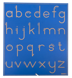 Pencil Tracing Alphabet Lower Case Standard no Lines