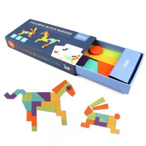 Colourful Block Buddies 41pc