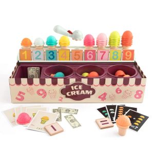 Colourful Number Ice Cream Learning Box