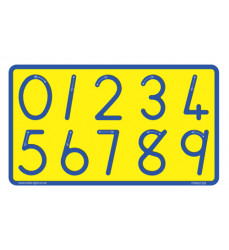 Finger Tracing Number Board