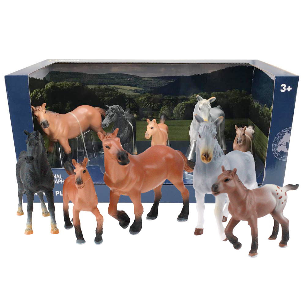Horses 8-16cm 5pc