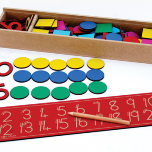 Wooden Numbers & Counters Set 1-20
