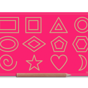 Pencil Tracing Shapes Intro Board