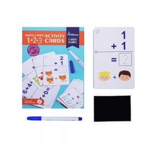 Write & Wipe Activity Cards Addition