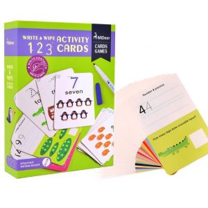 Write & Wipe Activity Cards 123