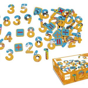 Safari Number Magnets