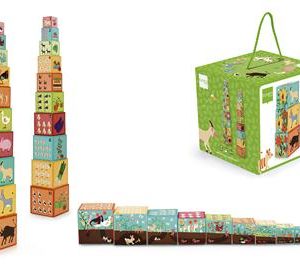 Stacking Blocks Farm