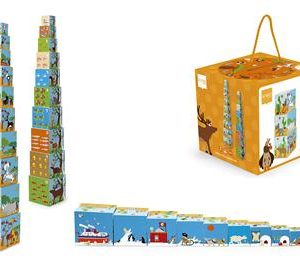 Stacking Tower World Animals