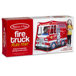 Fire Truck Play Tent