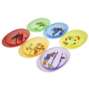 Translucent Sorting Trays 6pc