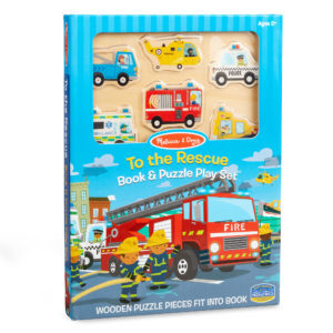 Book & Puzzle Playset - To the Rescue
