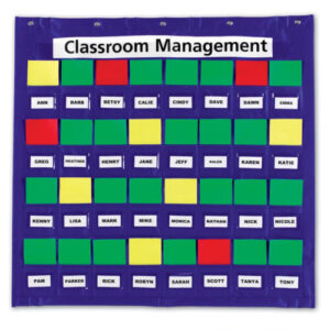 Classroom Management Pocket Chart