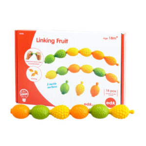 Tactile Linking Fruit 18pc