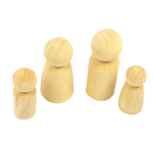 Wood Family 6/7/8/9 cm 8pc