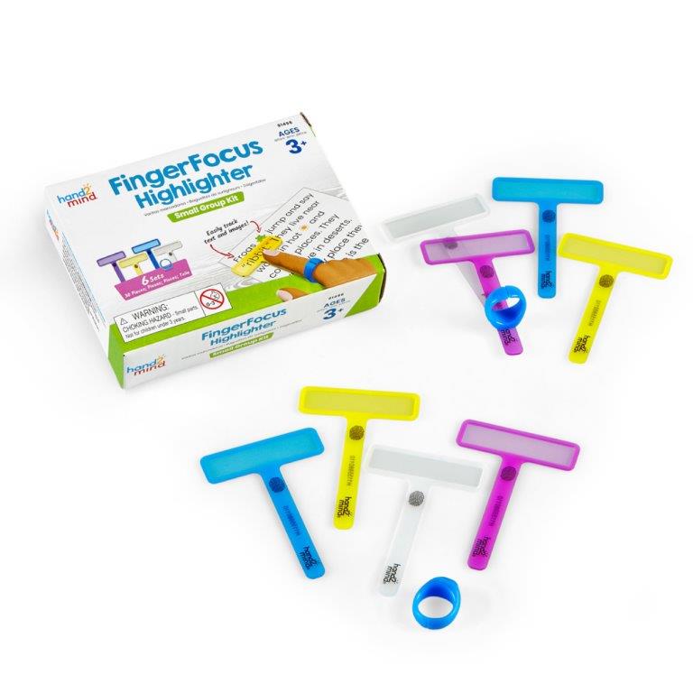 Finger Focus Highlighters 6pc